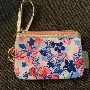 Lilly Pulitzer Party Like a Lobster Zip Top Wallet
